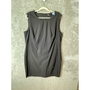 Boss Hugo Boss Dress Large Black Sleeveless Officecore Minimalist Preppy